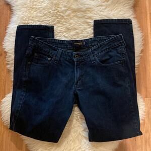 Levi’s Too Superlow Dark Blue Low Rise Denim Skinny Jeans EUC Sz 11 Short